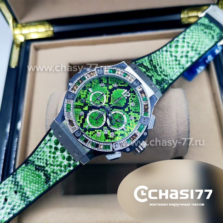 Hublot big bang boa best sale green snake